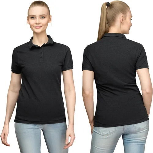 Vista 6 de Polo de golf para mujer, ligera, absorbe la humedad, de secado rápido, atlético, tenis