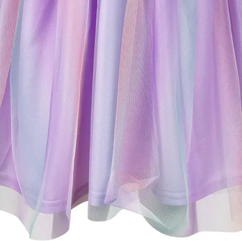 Vista 8 de Disney Frozen Elsa Anna - Vestido para niñas pequeñas y grandes