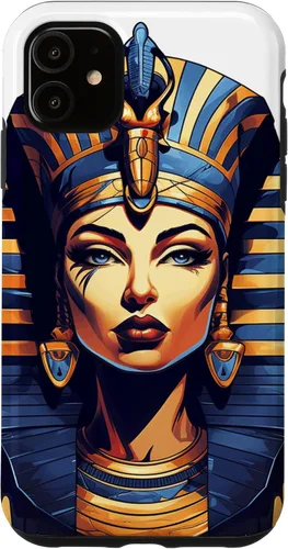 Vista 8 de Cleopatra Egyptian Queen Goddess of Ancient Egypt Mythology Case for iPhone 16