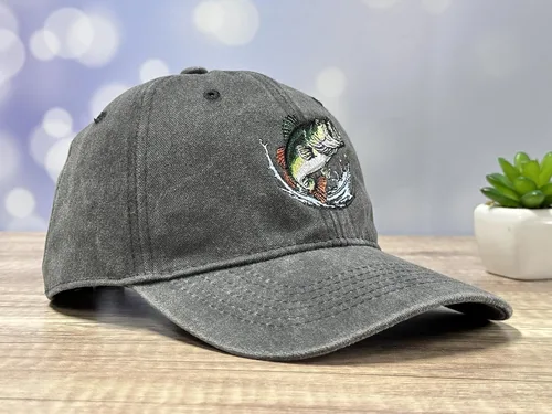 Vista 2 de Gorra de béisbol bordada ajustable para hombres y mujeres