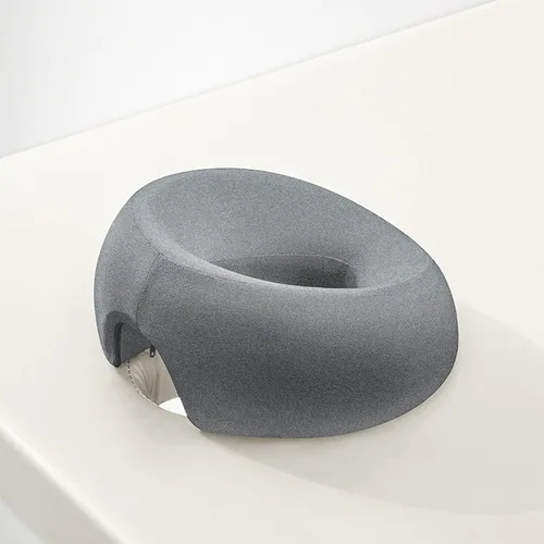 Vista 9 de Almohada boca abajo después de cirugía ocular Comfort Support Home Massage Pillow Diseño ergonómico Vitrectomía Retinal Recuperación Almohada Gris