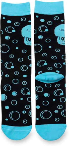 Vista 3 de Pokémon Center Quaxly - Calcetines redondos negros y azules (talla única), Multi colorido