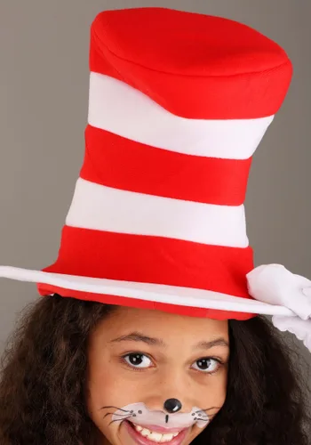 Vista 4 de Disfraz de Gato con Sombrero Dr. Seuss para Niños Multicolor