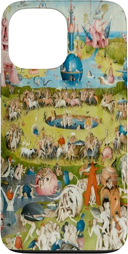 Vista 24 de Hieronymus Bosch - Carcasa para iPhone 17, diseño de jardín de las delicias terrenales