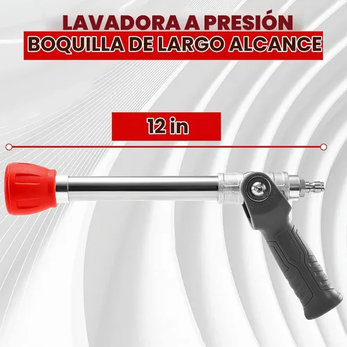 Vista 4 de Boquilla ajustable para lavadora a presión de largo alcance para revestimiento de 2 pisos
