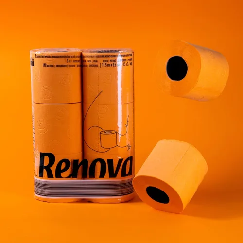 Vista 5 de Renova Rollos de papel higiénico de capas ultrasuaves