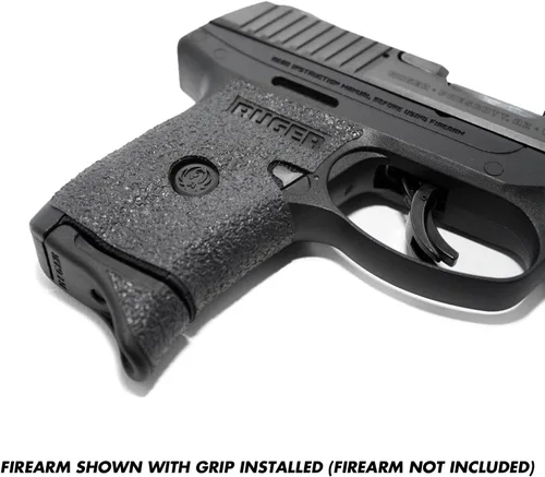 Vista 5 de GripOn - Envoltura de goma texturizada para Ruger LC380 LC9 LC9S EC9S