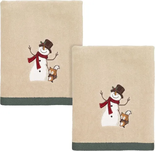 Vista 7 de Avanti Linens - Toalla de baño, algodón suave y absorbente (Colección Friends Gather Collection)