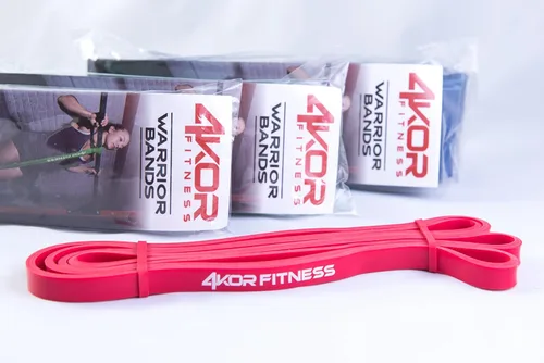 Vista 3 de 4KOR Fitness - Banda de asistencia para dominadas de alta resistencia de 41 pulgadas para movilidad, crossfit, levantamiento de pesas, terapia