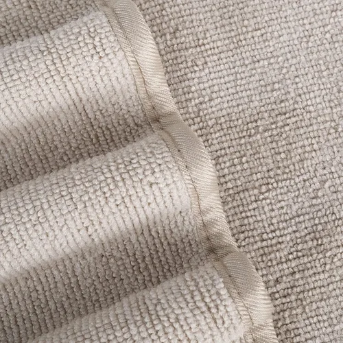 Vista 3 de POLYTE Toalla de baño de microfibra de secado rápido, sin pelusas, 35 x 70 pulgadas, paquete de 2 (beige)