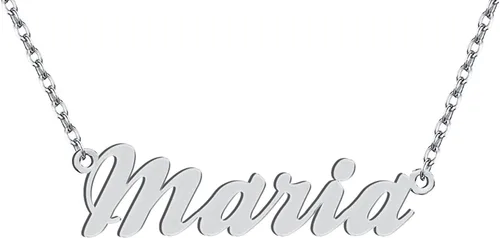Vista 88 de Personalized Custom Name Pendant Necklace Stainless Steel for Women