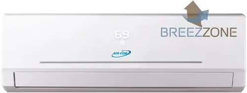 Vista 3 de Sistema de bomba calor para aire acondicionado Mini Split, DC Inverter sin tuberías, de 208 a 230 voltios, con cable de 16 pies.