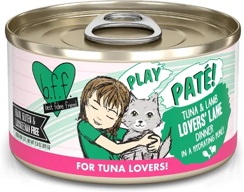 Vista 15 de Weruva B.F.F. Play - Best Feline Friend Paté Lovers, Aw Yeah!, T.T.Y.L. de atún y pavo con atún y pavo, lata de 2.8 onzas (paquete de 12)