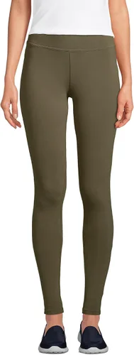 Vista 3 de Lands' End Leggings de punto de tiro medio con estrellas de mar para mujer