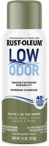 Vista 69 de Rust-Oleum - Pintura en aerosol prémium de bajo olor, gris ancla brillante Olor 40% menor que las pinturas en aerosol tradicionales, durabilidad