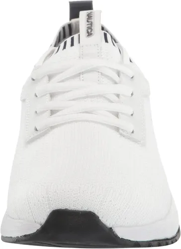 Vista 2 de Nautica Zapatillas deportivas para hombre, cómodas, informales, con cordones, a la moda, para caminar, pantalones deportivos ligeros