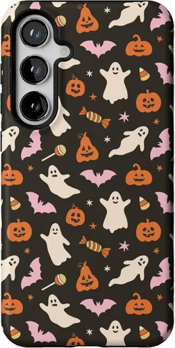 Vista 453 de Casely Funda para Galaxy S9 Postura de cadáver Yoga de esqueleto Diseño protector delgado esencial de doble capa