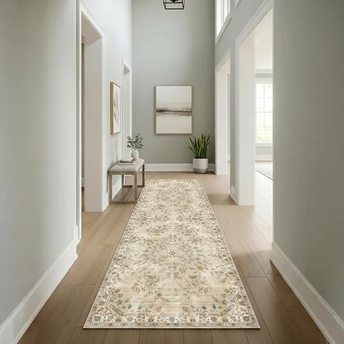Vista 87 de Gertmenian Alfombra de Área Interior Boho Decoración del Hogar para Entrada, Dormitorio, Sala de Estar, Oficina, Cocina Alfombras de Acento