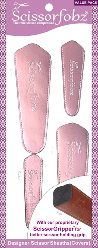 Vista 13 de Fundas protectoras para tijeras de diseño, para pequeñas tijeras de bordado, color verde mar, #SS-7