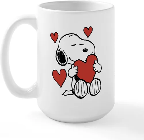 Vista 14 de CafePress SNOOPY Joe Cool - Taza de café de cerámica (15.0 fl oz)