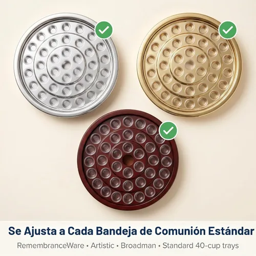 Vista 7 de 2000 Vasos de Comunión de Plástico Premium a Granel - Juego de Vasos Desechables para la Santa Comunión para Servicio de Iglesia - Copas