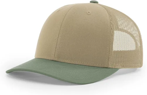 Vista 15 de Richardson 112 Gorra de Camionero - Gorra Snapback Ajustable Premium - Gorras Richardson en Blanco de Seis Paneles Estructurados Árbol real Max 7