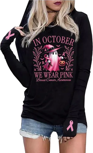 Vista 14 de Susongeth Halloween Sanderson Sisters - Sudadera con capucha para mujer, diseño de Hocus Pocus, de manga larga, ligera, sin botones Negro