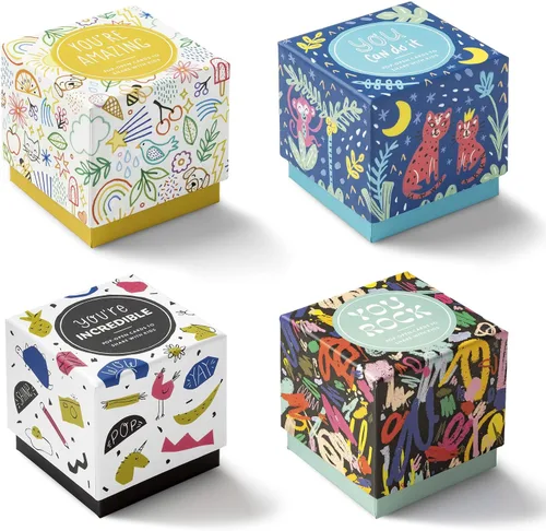 Vista 13 de Compendium ThoughtFulls para niños — Eres increíble — 30 tarjetas desplegables para compartir con niños, cada una con un mensaje inspirador