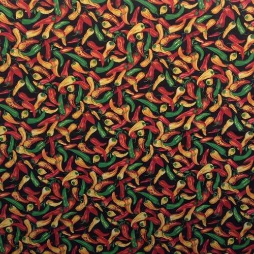 Vista 3 de Zen Creative Designs The Yard - Tela estampada de la colección de frutas de polialgodón, 58 pulgadas de ancho, tela con estampado de frutas Manzanas