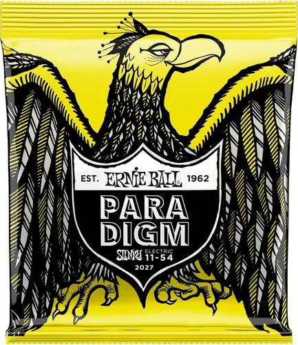 Vista 16 de Ernie Ball 2015 Paradigm cuerdas de guitarra eléctrica, parte superior ceñida, parte inferior gruesa