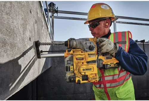 Vista 5 de DEWALT Extractor de Polvo de Martillo Perforador Rotativo a Bordo para Martillos SDS Plus de 1-1/8 Pulgadas (DWH304DH)
