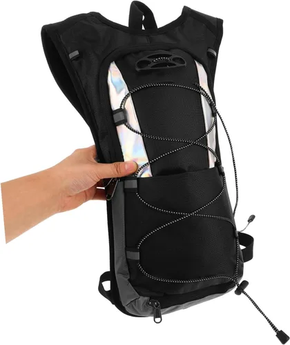 Vista 7 de Luxshiny High-Capacity Hydration Water Backpack with Material Insulated Hiking Daypack for Cycling Running Mountaineering and Travel Lightweight