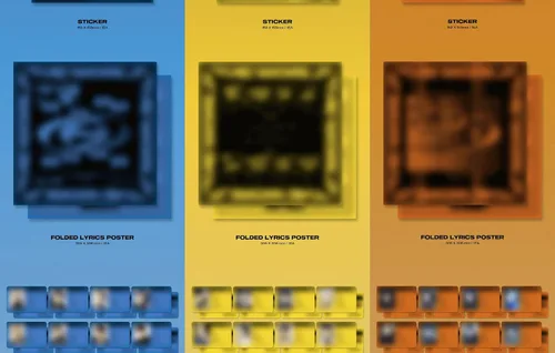 Vista 4 de DREAMUS ATEEZ The World EP.1: álbum de movimiento 3 versiones Set CD+1p Letras plegables Poster en paquete+72p Photobooklet+1ea pegatina+1p tarjeta