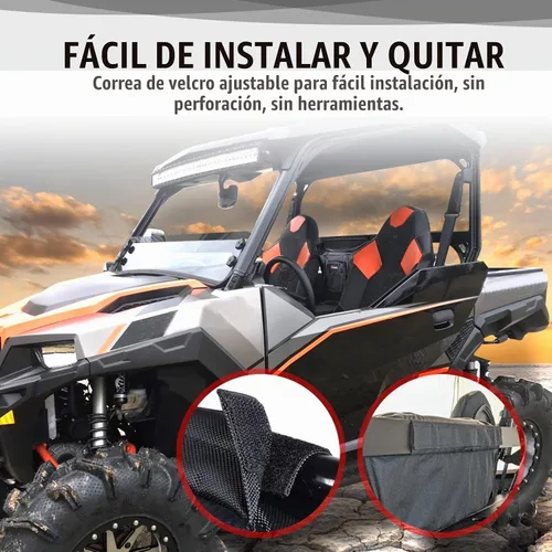 Vista 3 de Bolsa de Asiento Central UTV Compatible con Polaris General 1000/1000-4 / XP 1000 / XP 4 1000 2016-2025 Accesorios Bolsa de Almacenamiento Grande