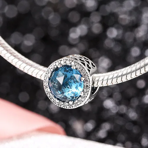 Vista 6 de Pandora Plata Bead 791725NBS Mujer Zircons