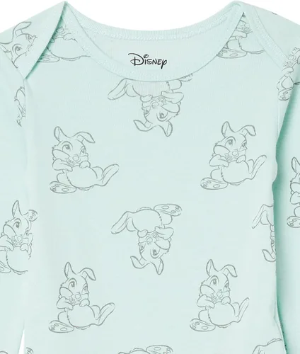 Vista 6 de Tienda Essentials Disney para bebés niñas Marvel Star Wars Body de princesa de manga larga paquete de 5