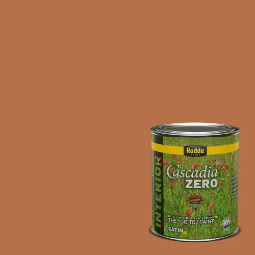 Vista 132 de Rodda Paint CASCADIA ZERO - Pintura plana e imprimación para interiores en uno, cuarto de galón, crema de ballet