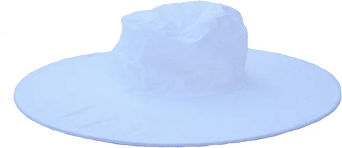 Vista 6 de Twist-and-Fold Hat Sombrero plegable de algodón para mujer, borde de 18.0in de diámetro