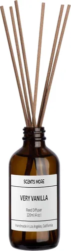 Vista 13 de Juego de difusor de varillas Varillas difusoras de varillas perfumadas de lima coco y verbena, difusor de aroma mejorado de 4 onzas, aceite