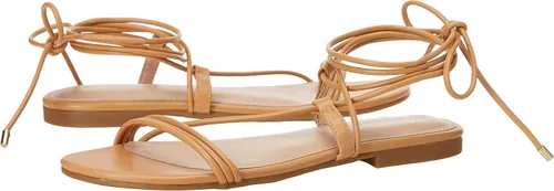 Vista 7 de The Drop Sandalias planas Samantha con cordones para mujer