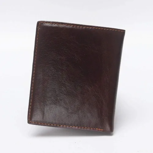 Vista 29 de Hombres Cool Eagle Wolf Caballo Totem Cuero Vaca Vertical Cartera Cremallera Multi-tarjeta Titular, Tótem de caballo, Minimalista