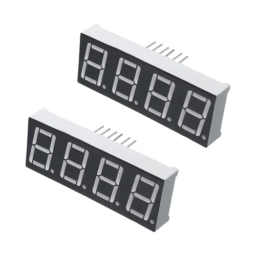 Vista 11 de Othmro 5pcs ánodo común pantalla LED tubo digital 3 bits 7 segmento negro 11pin con una buena salida de luz uniforme