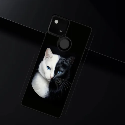 Vista 4 de CARLOCA Funda compatible con Google Pixel 4A 5G, diseño gráfico de moda, a prueba de golpes, antiarañazos, protección contra caídas, para Google