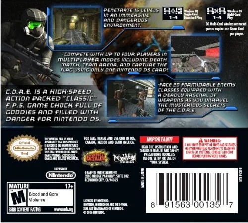 Vista 2 de C.O.R.E. - Nintendo DS