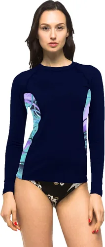 Vista 13 de Private Island Camiseta de entrenamiento de manga larga para mujer con protección UPF 50+ (RGT)