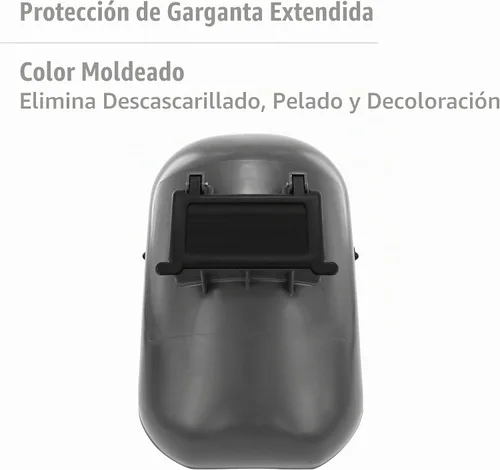 Vista 7 de North 906GY Tigerhood Classic, casco para soldar termoplástico, gris
