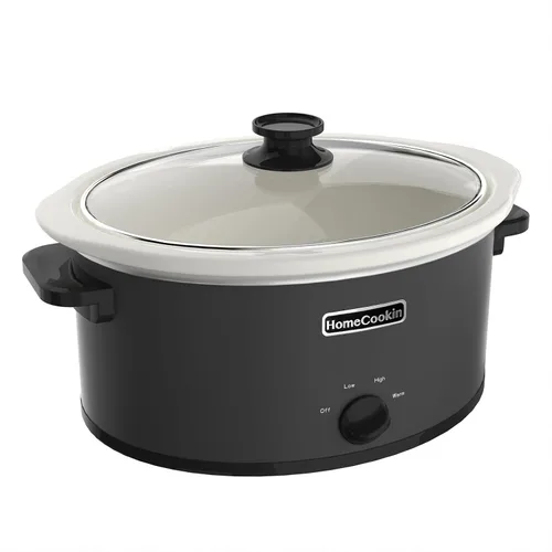 Vista 13 de HOMECOOKIN olla de cocción lenta programable de 6 cuartos de galón, electrodomésticos de cocina, pequeño electrodoméstico de cocina perfecto