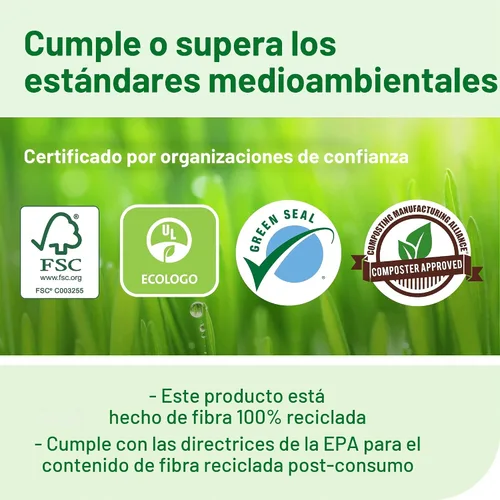 Vista 7 de Tork Rollo de toalla de mano de papel natural H21 100% fibra reciclada, ajuste universal, 6 rollos x 800 pies (RK8002)