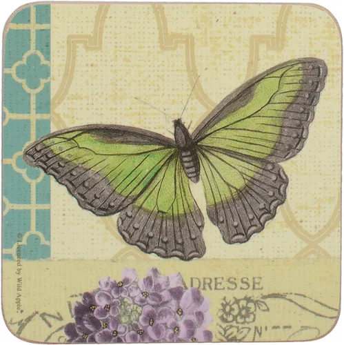 Vista 14 de Creative Tops Cornish Harbour - Juego de 6 posavasos con respaldo de corcho, 4.1 x 4.1 in