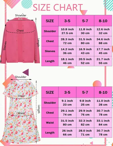 Vista 4 de jiobabe Disfraz de anciana de 15 piezas para niñas y niñas, disfraz de fiesta escolar con accesorios